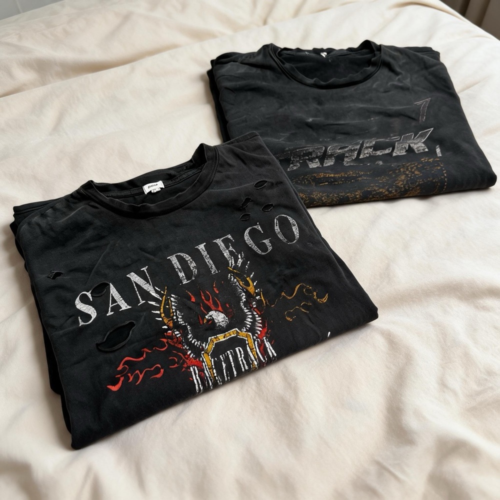 120$ Retail Garage T shirts